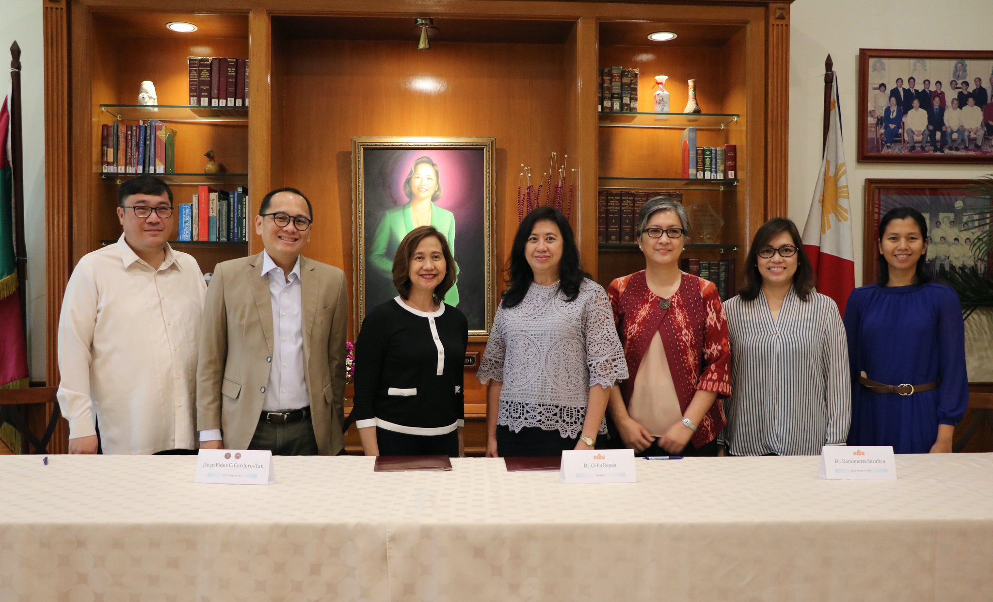 Law Center Inks MOA with PIDS