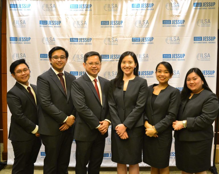 UP Law team breaks into Jessup quarter finals, wins special awards