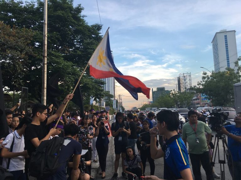 UP Law students join mobilization after CJ Sereno ouster