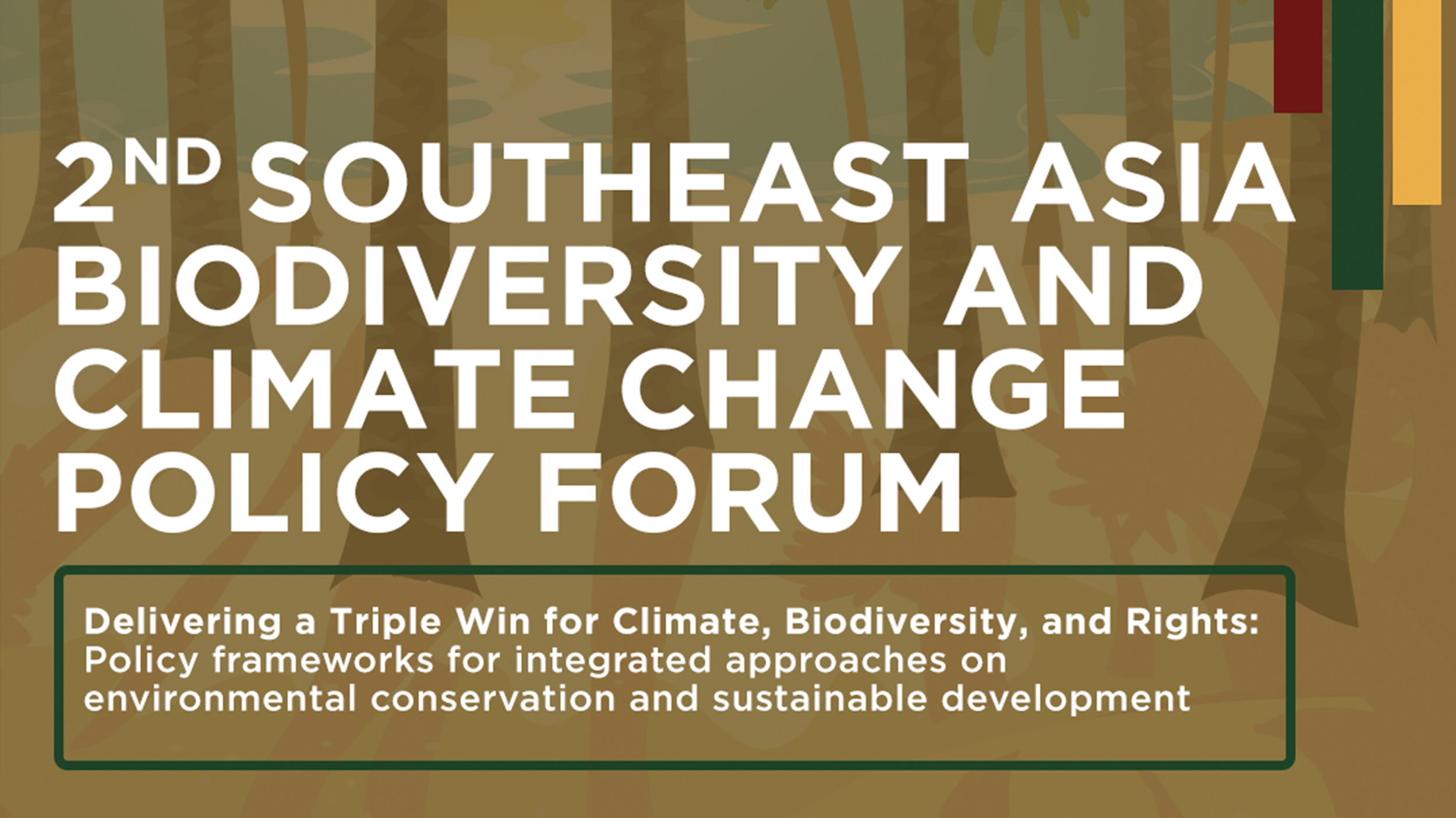 2nd Southeast Asia Biodiversity and Climate Change Policy Forum