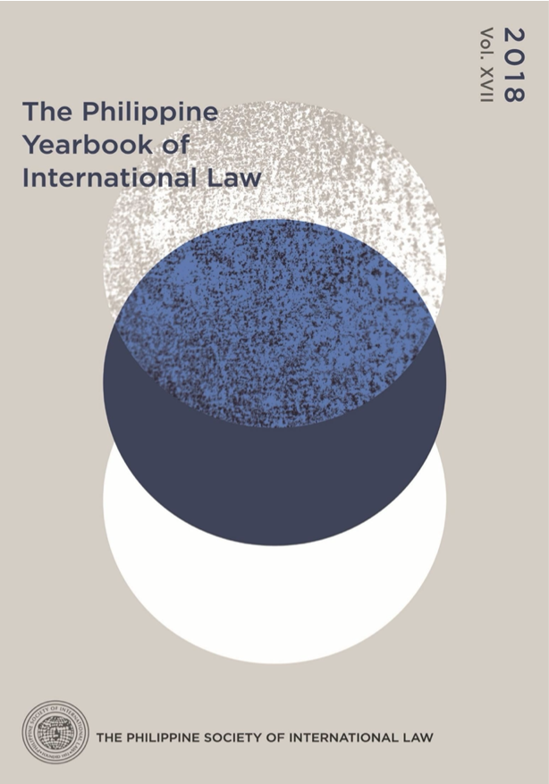 Philippine Yearbook of International Law Vol. 17 (2018)