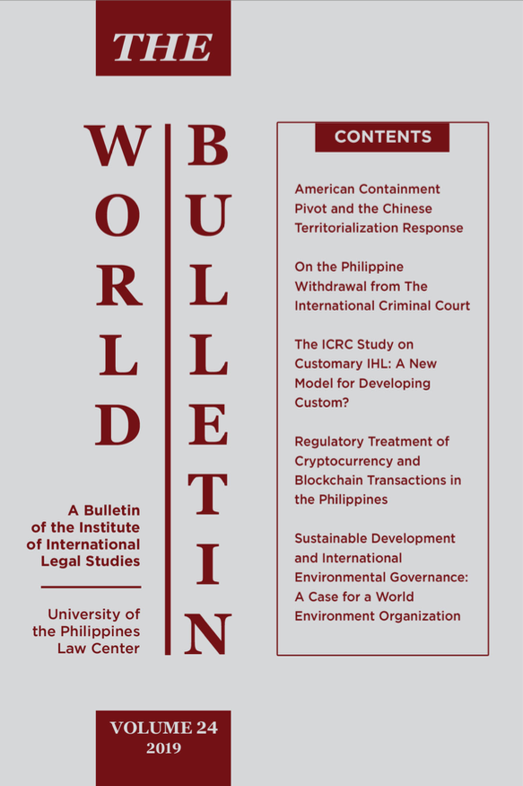 World Bulletin Vol. 24 (2019)