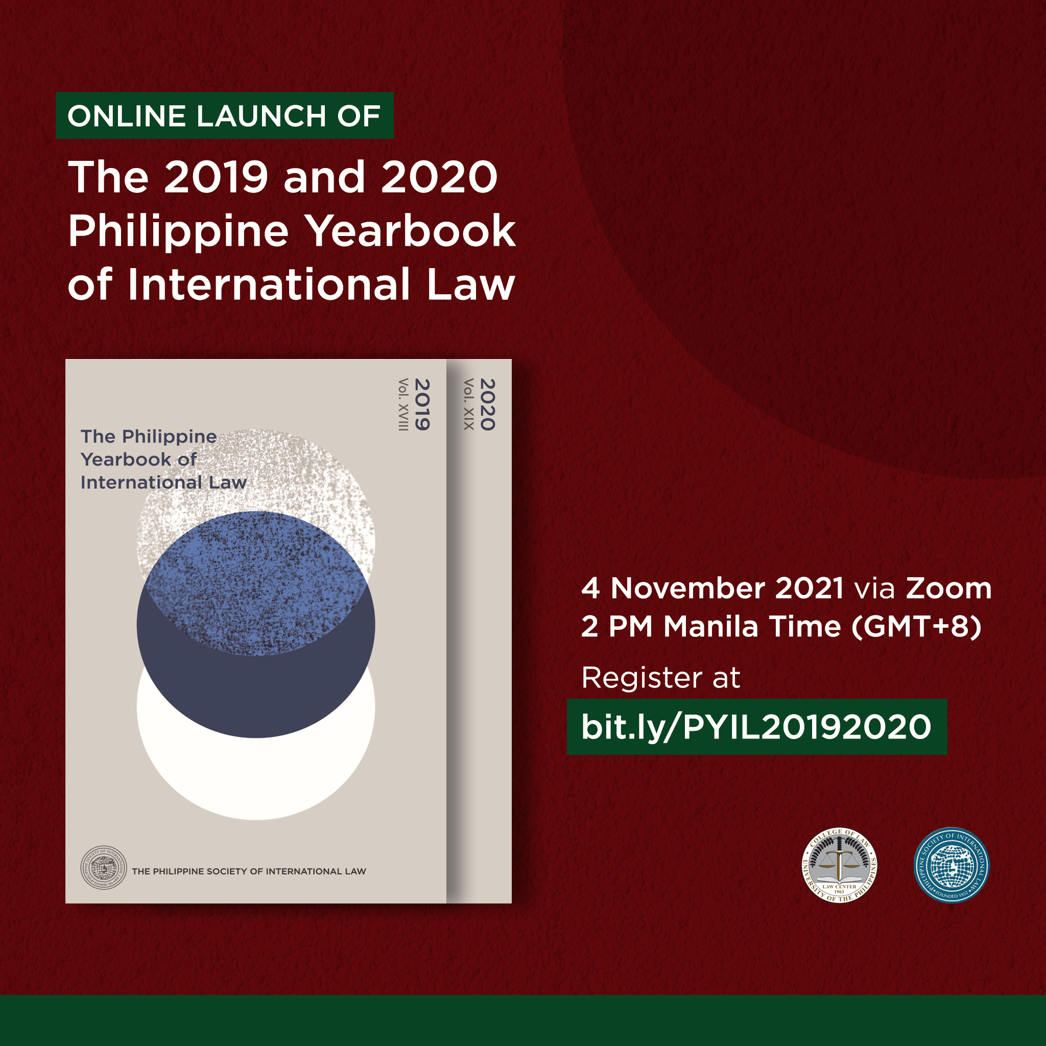 Online Launch of the 2019 and 2020 Philippine Yearbook of International Law