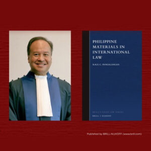 Philippine Materials in International Law by Judge Pangalangan