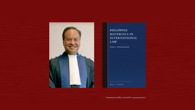 Philippine Materials in International Law by Judge Pangalangan