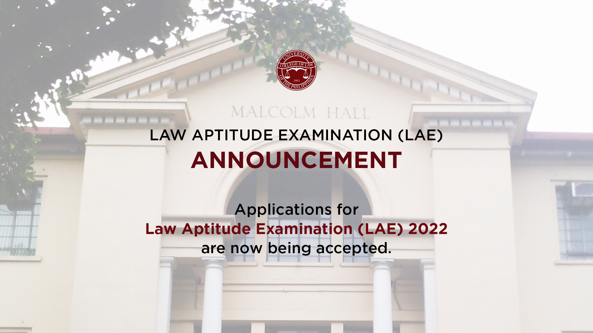 Applications for LAE 2022 Are Now Being Accepted