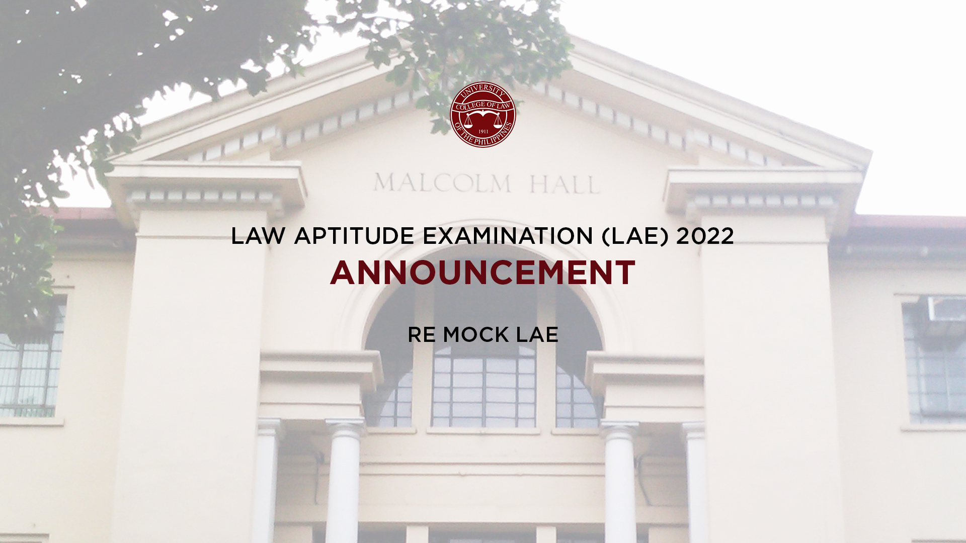 Mock LAE for Law Aptitude Exam 2022