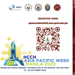 HCCH ASIA Pacific Week Manila 2022 Web Registration