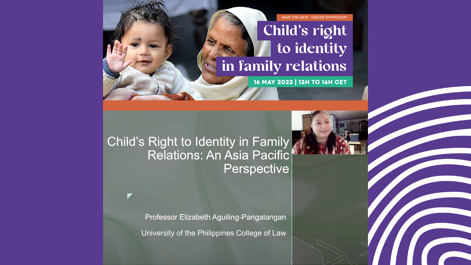 UP IHR Director speaks in international forum on Child’s Right to Identity