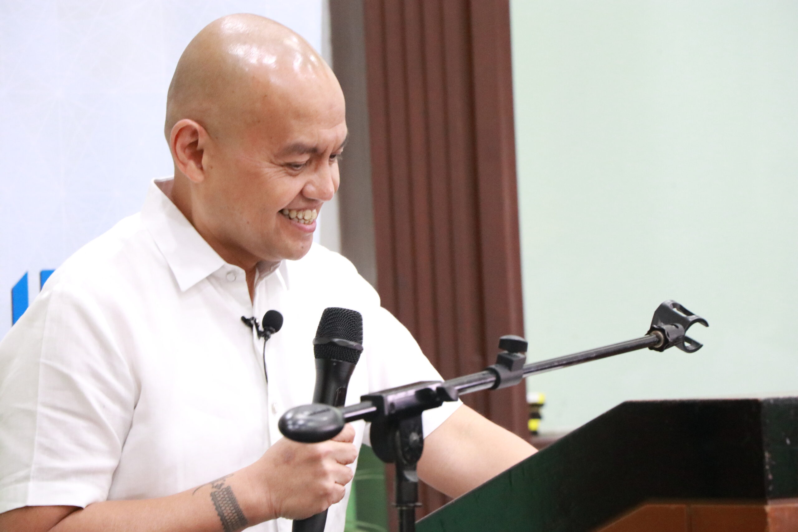 Hon. Senior Associate Justice Marvic M.V.F. Leonen delivers his keynote lecture, “On the Politics of Regulating Intimacy.”