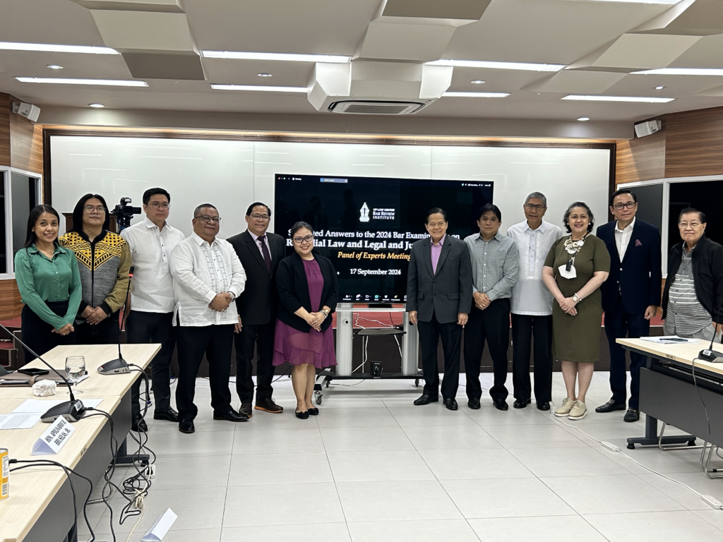 BRI Successfully Concludes 2024 Bar Review Program — UP College of Law