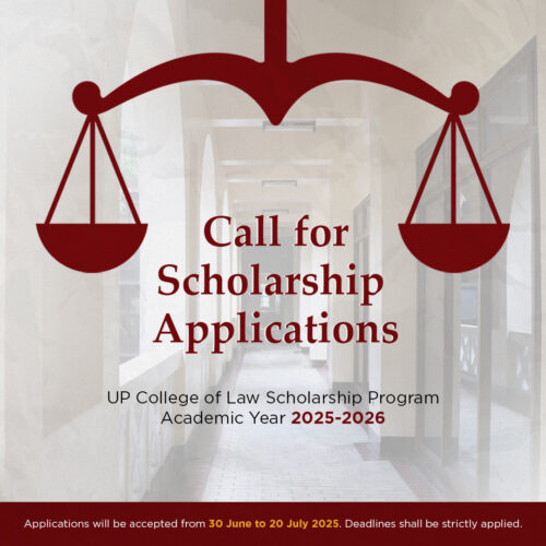 Call for Scholarship Applications AY 2025-2026