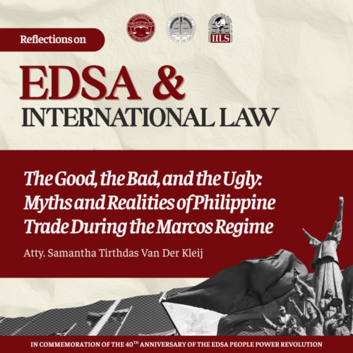 The Good, the Bad, and the Ugly: Myths and Realities of Philippine Trade During the Marcos Regime