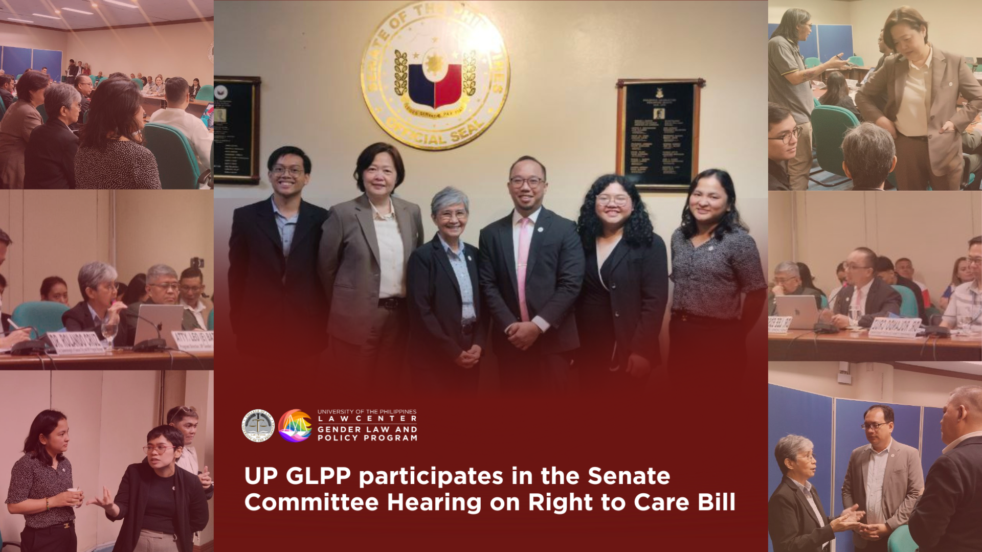 UP GLPP Participates in Senate Hearing on the Proposed Right to Care Bill