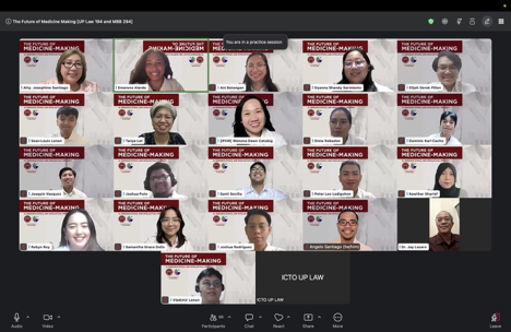 Students of UP Law and National Institute for Molecular Biology and Biotechnology hold joint symposium