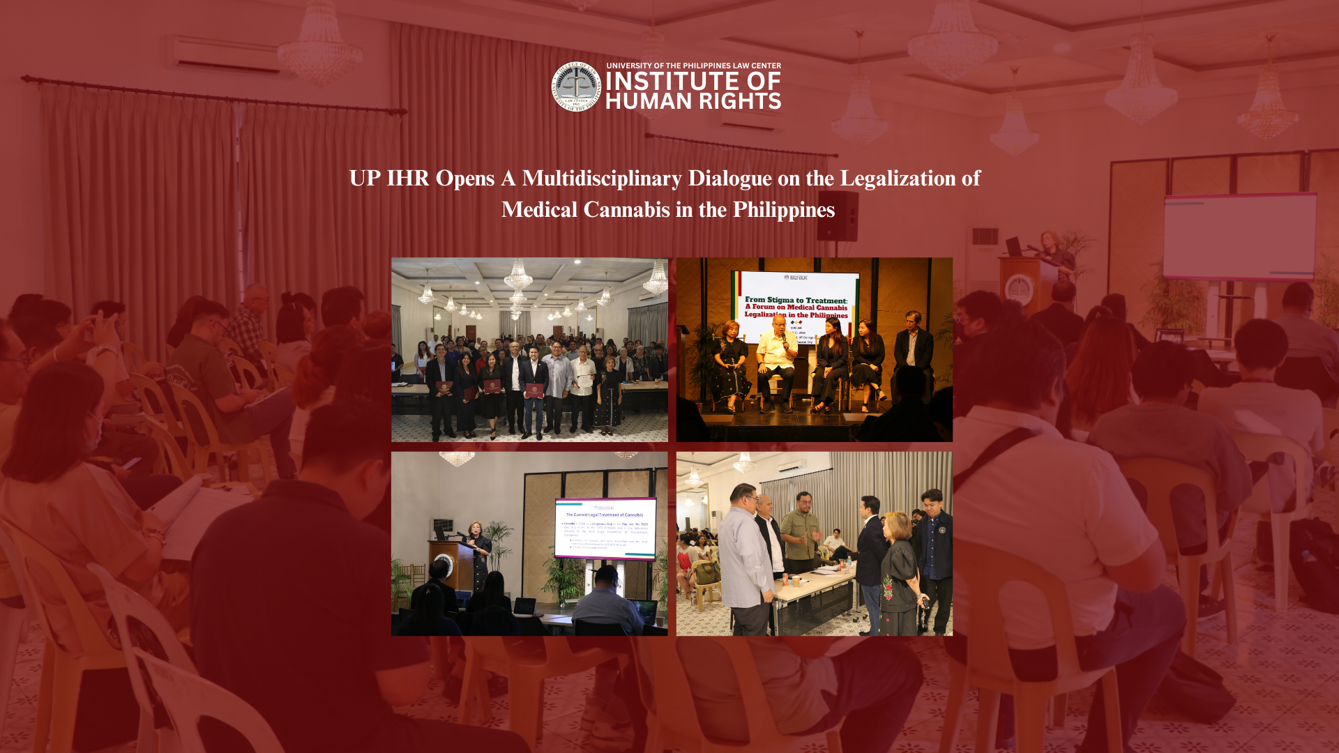 UP Law leads multidisciplinary dialogue on the legalization of Medical Cannabis in the Philippines