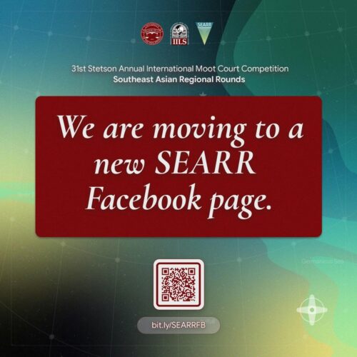 The Southeast Asian Regional Rounds (SEARR) has moved to a new Facebook page